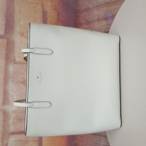 Kate Spade White Tote Purse